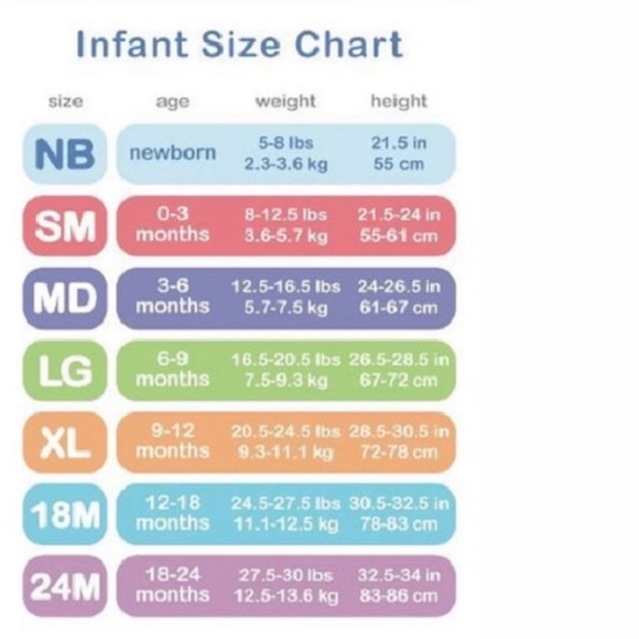 •Baby Long Sleeve Cotton Bodysuits - Picture 2 of 2